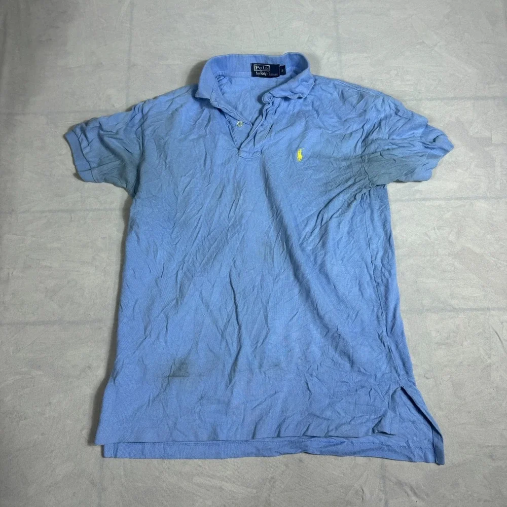Polo Ralph Lauren Tommy Hilfiger Mens Polo Shirt Blue Purple Comfort S Lot Of 3